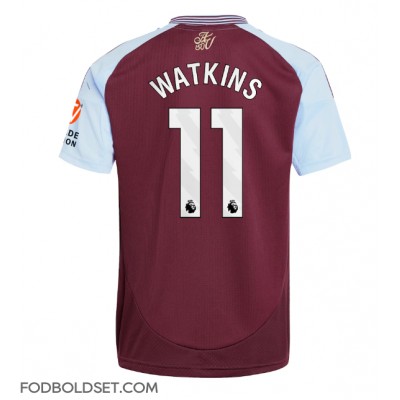 Aston Villa Ollie Watkins #11 Hjemmebanetrøje 2024-25 Kortærmet Aston Villa Ollie Watkins #11 Hjemmebanetrøje 2024-25 Kortærmet